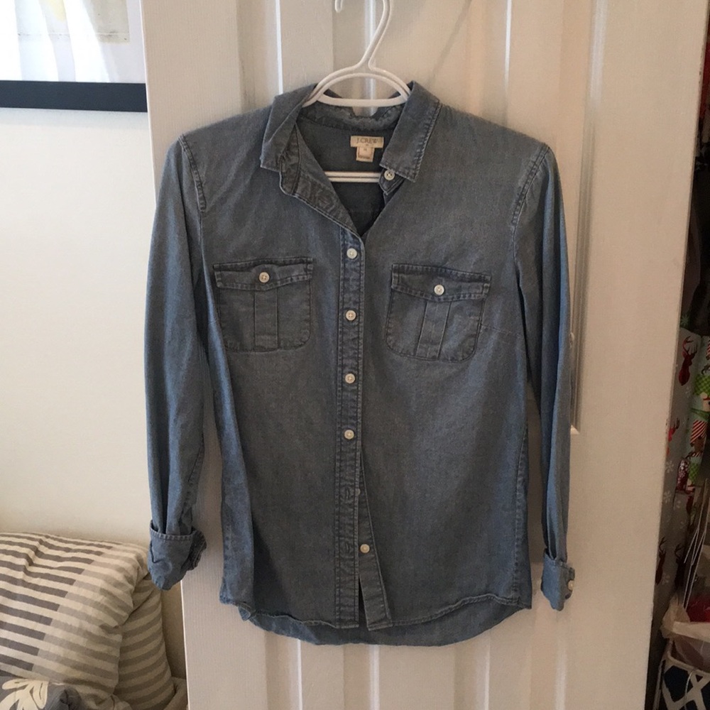J Crew Chambray Shirt